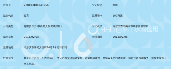 哈尔滨泰思教育信息咨询